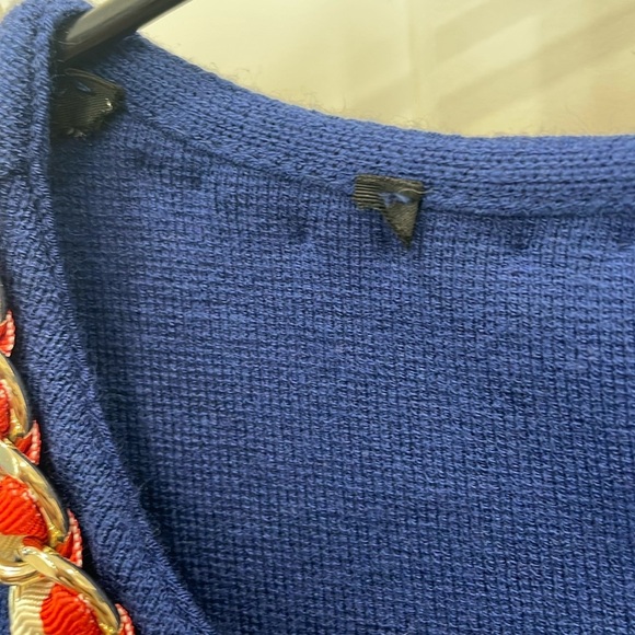 Elisabetta Franchi Colour Block Mini Dress - Picture 5 of 14